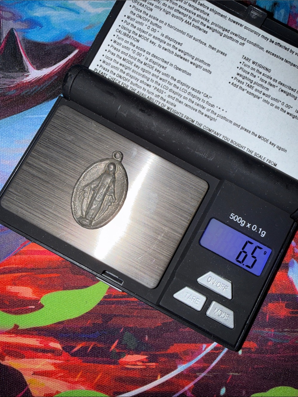 .925 Sterling Silver 6.5 Gram pendant